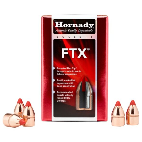 HORNADY VORDERLADEGESCHOSSE BORE DRIVER .50/.499 290GR FTX 20/200