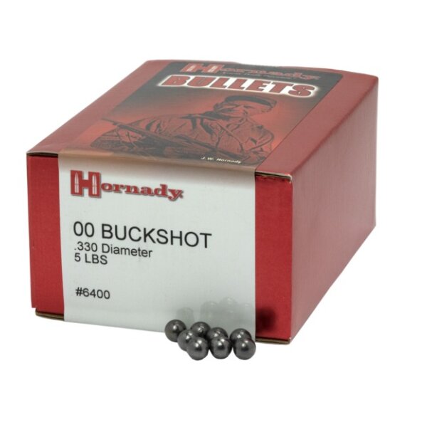 HORNADY BUCKSHOT/POSTENSCHROT 00 /.330 5LBS/30LBS
